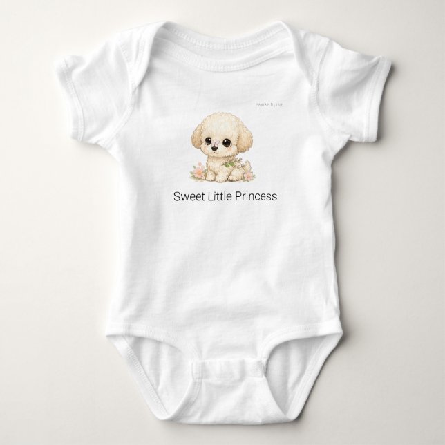 Body Douce petite princesse Chibi Jouet Poodle chiot (Devant)