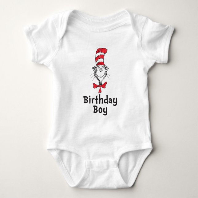 Body Dr. Seuss Chapeau Châtelain Garçon d'anniversaire (Devant)