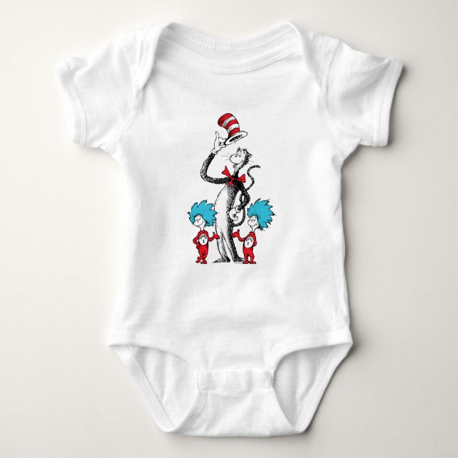 Body Dr Seuss | Chat dans le Casquette, Chose un & Chos (Devant)