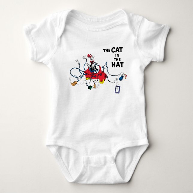 Body Dr Seuss | Chat dans le Casquette nettoie vers le  (Devant)