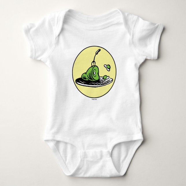 Body Dr. Seuss | Œuf vert et jambon icône (Devant)