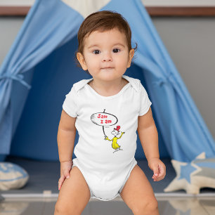 Body Dr. Seuss Sam-I-Am tenant une pancarte