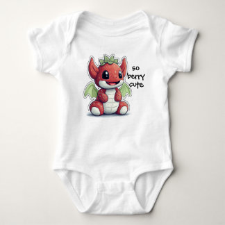 Body Dragon de fraises pour bébé
