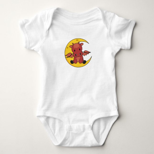 Body Dragon Moon Bonne nuit Dragon Imaginaire (Devant)