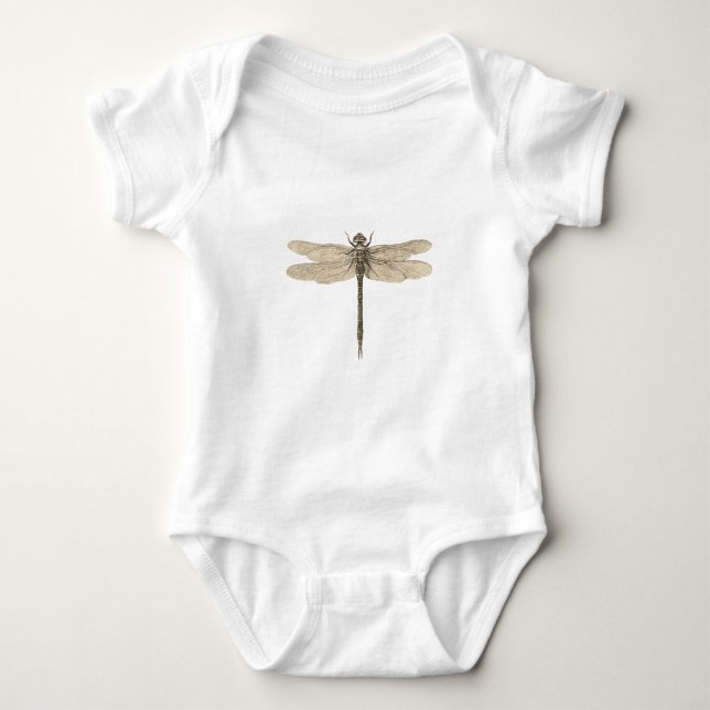 Body Dragonfly Vintage Antique Classic Nature (Devant)