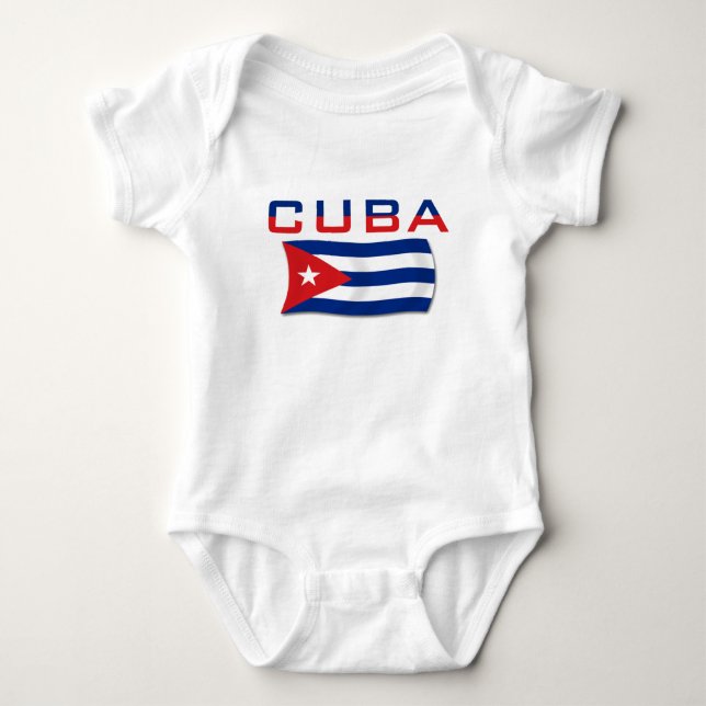 Body Drapeau 2 du Cuba (Devant)