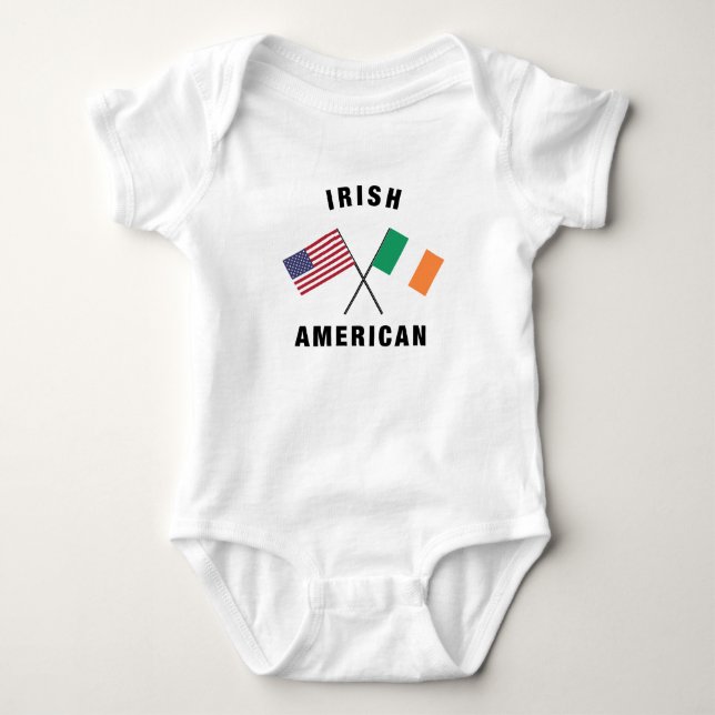 Body Drapeau américain irlandais (Devant)