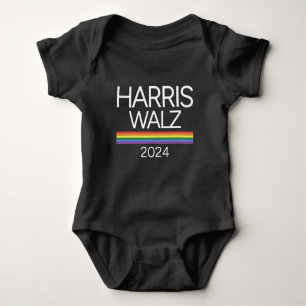 Body Drapeau arc-en-ciel de la fierté LGBTQ Harris Walz