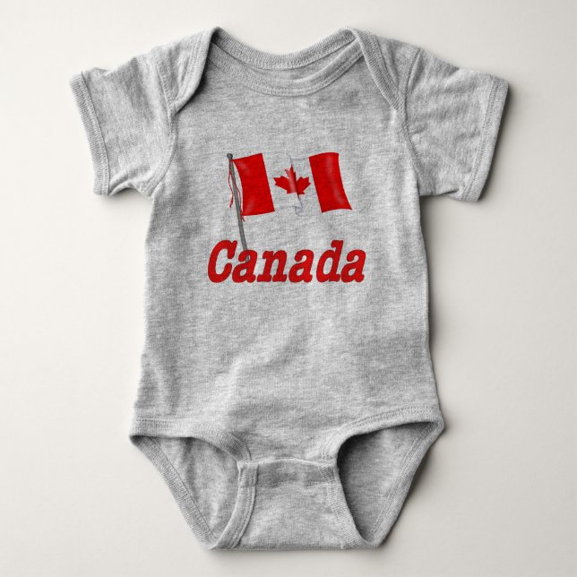 Body Drapeau canadien (Devant)