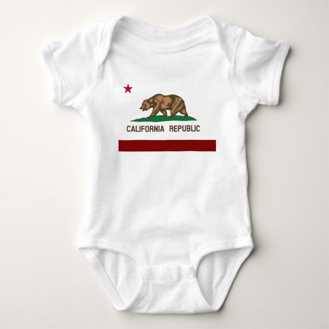 Body drapeau de Californie (Devant)