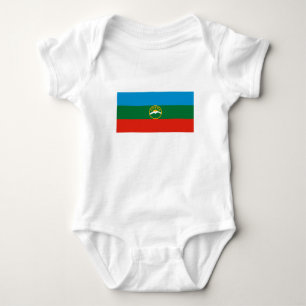Body Drapeau de Karatchaïévo-Tcherkessie