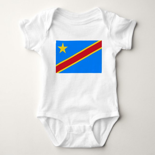 Body Drapeau de la RDC (République démocratique du Cong (Devant)