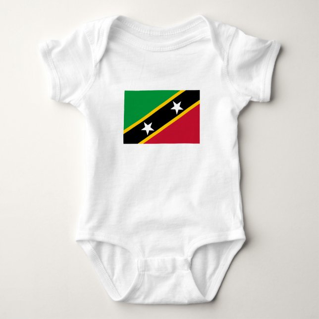 Body Drapeau de Saint-Kitts-et-Nevis (Devant)