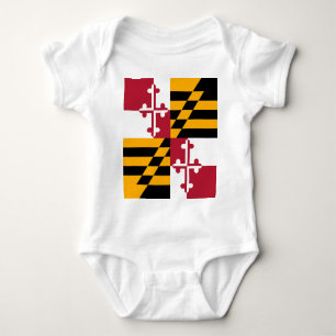 Body Drapeau d'état du Maryland élégant