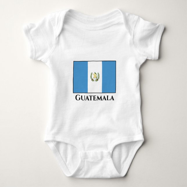 Body Drapeau du Guatemala (Devant)