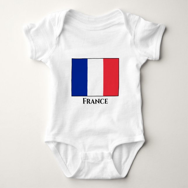 Body Drapeau français (Devant)