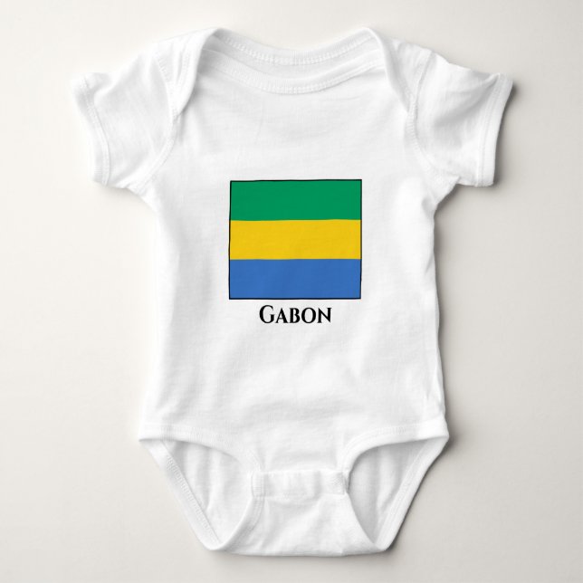 Body Drapeau Gabon (Devant)