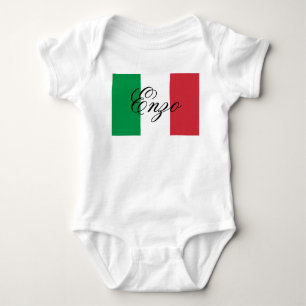 Body Drapeau Italie Fierté italienne Europe Pays
