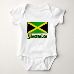 Body Drapeau, noir, vert et jaune de la Jamaïque