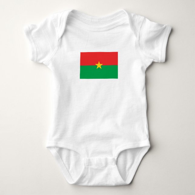 Body Drapeau patriotique du Burkina Faso (Devant)