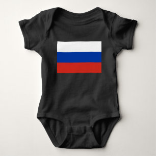 Body Drapeau russe (Russie) Bodysuit bébé