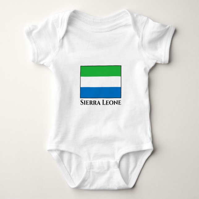 Body Drapeau Sierra Leone (Devant)