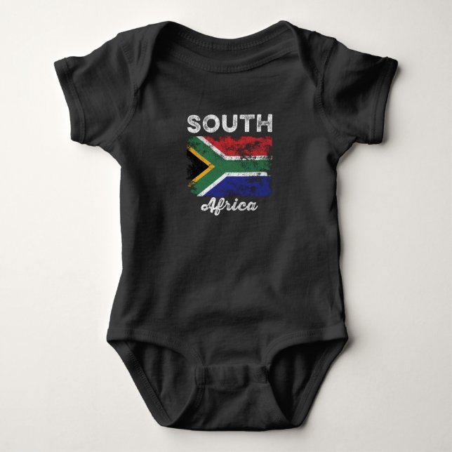 Body Drapeau sud-africain en détresse (Devant)