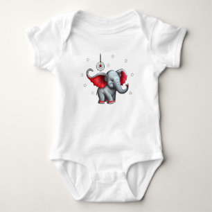 Body Dream Catcher Cute Baby Elephant. Retour transpare