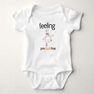 Body Drôle Canard Personnalisé Sentiment de Texte Produ