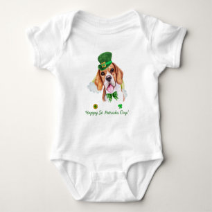Body Drôle de Beagle Or St. Patricks Day