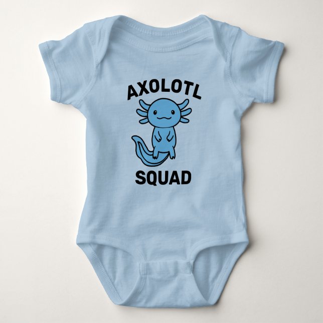 Body Drôle de groupe de jolis Axolotls Fête modifiable  (Devant)