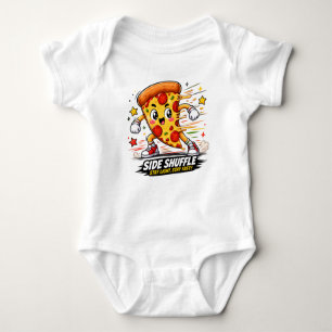 Body Drôle de Pizza Shuffle Latéral Workout Mascotte de