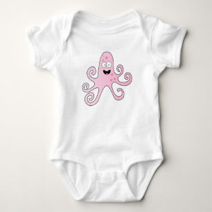 Body Drôle dessin animé bébé poulpe