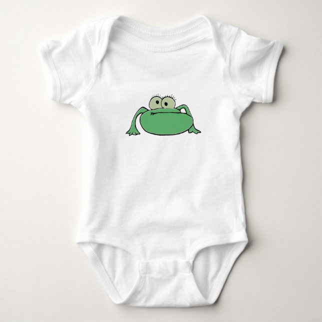Body Drôle dessin de grenouille motif (Devant)