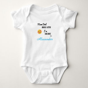 Body Drôle Maman Papa Respire