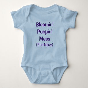 Body Drôle mignon Poopin Mess Poop Humour bébé Garçon R