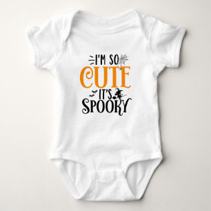 Body drôle Mignonne T-shirt Éffrayant Halloween Toddler