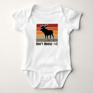 Body Drôle Ne pas Moose avec moi Retro