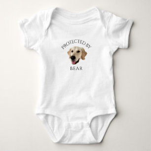 Body Drôle protégé par personnalisé Chien Photo Head Ca