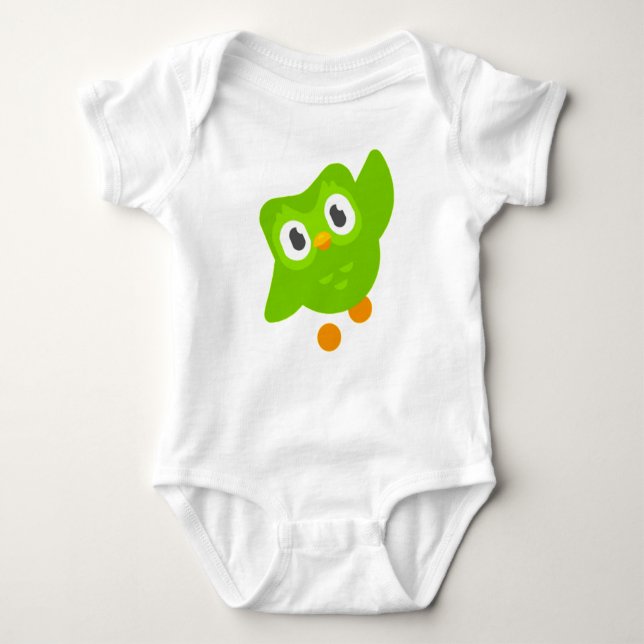 Body Duolingo Owl se sent T-shirt classique (Devant)