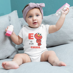 Body E est pour Elmo Ajoutez votre nom