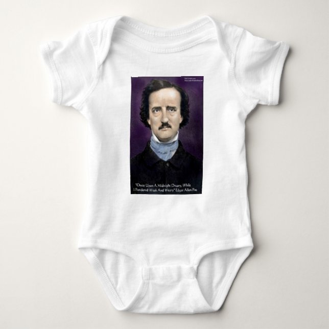 Body Edgar Allan Poe "Le Corbeau" Citations Cadeaux & C (Devant)