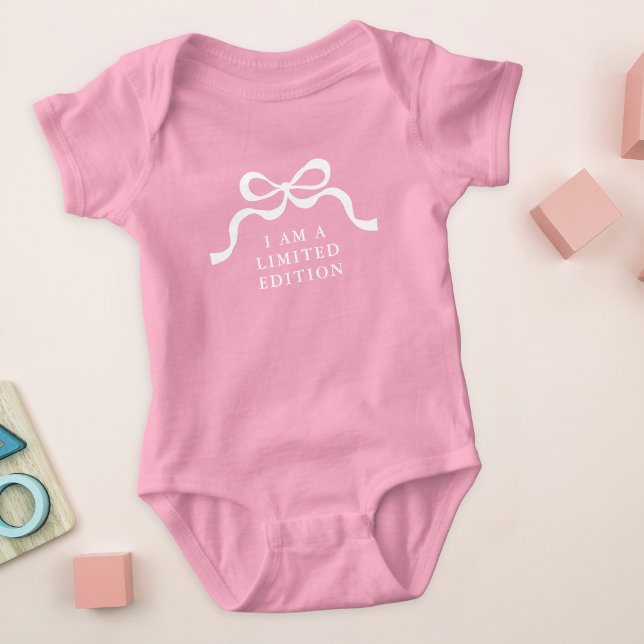 Body Édition Limitée Rubans pour Fille Rose Rétro Moder (Créateur téléchargé)