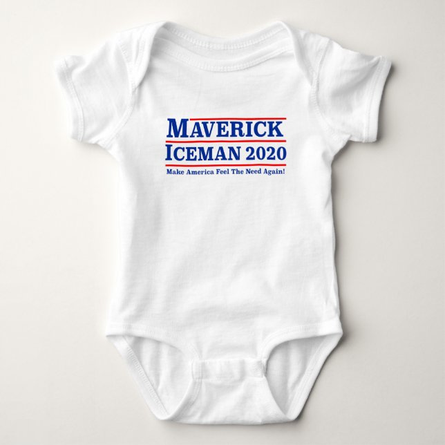 Body Élection de Baby One Piece Maverick Iceman 2020 (Devant)