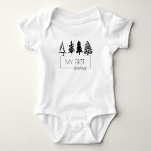 Body Élégant minimaliste Mon premier Noël