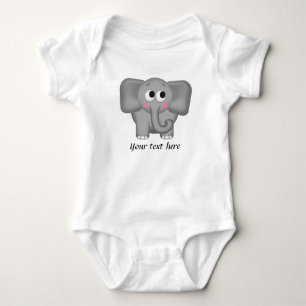 Body Éléphant adorable - Onsie infantile personnalis