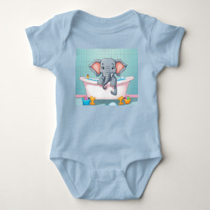 Body Eléphant dans le bain