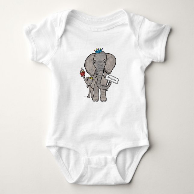 Body Elephant et bébé (Devant)