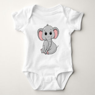 Body Eléphant mignon