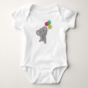 Body Elephant mouches avec ballons doux animaux enfants